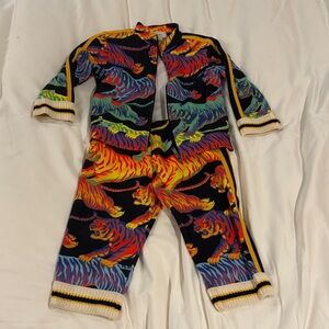 Gucci Tiger Print Kids One Piece